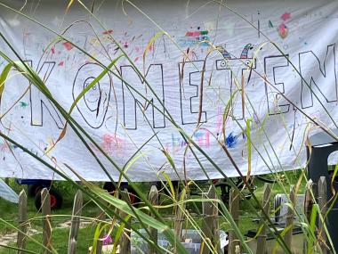 Kometen banner